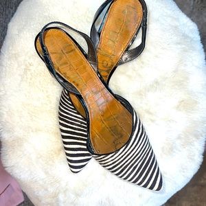 Sam Edelman sling back heels.. perfect for work then  transition to drinks